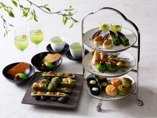 八女茶&ハーブのアフタヌーンティー