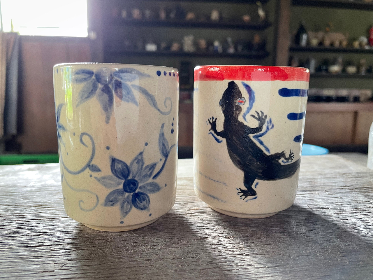 綺麗に焼き上がりました。美味しい飲み物いかがでしょう。