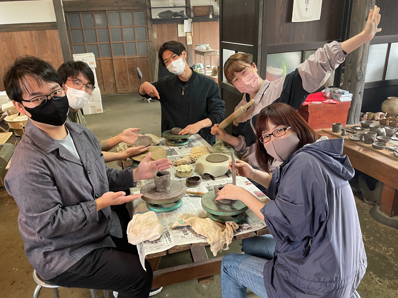 【山形・白鷹町】自然の中でゆったり陶芸体験 ~手びねり作品作り!