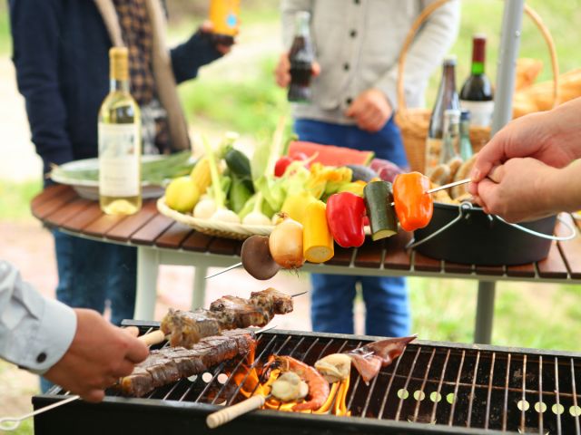 爽やかな高原で、のんびり楽しくバーベキューをお楽しみください。