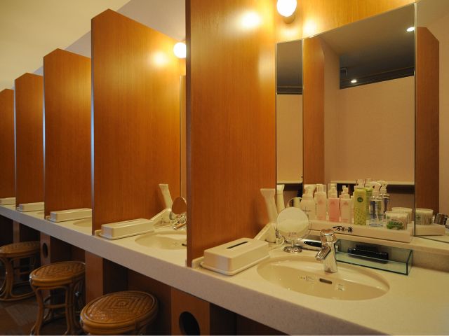 脱衣場パウダールーム