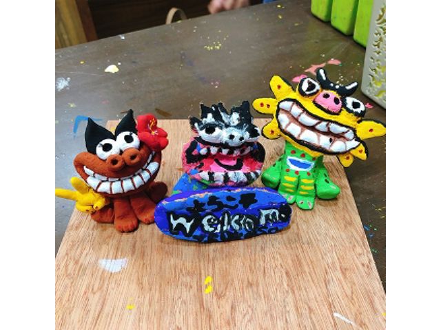 オリジナルシーサーの出来上がり!