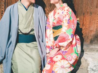 カップルプラン 小物付き 着物レンタル 着付け スーパーsale 綺麗で可愛いブランド着物ご用意あり 感染症対策実施中 女性に大好評 着物レンタル 京乃都 河原町店 じゃらん遊び体験