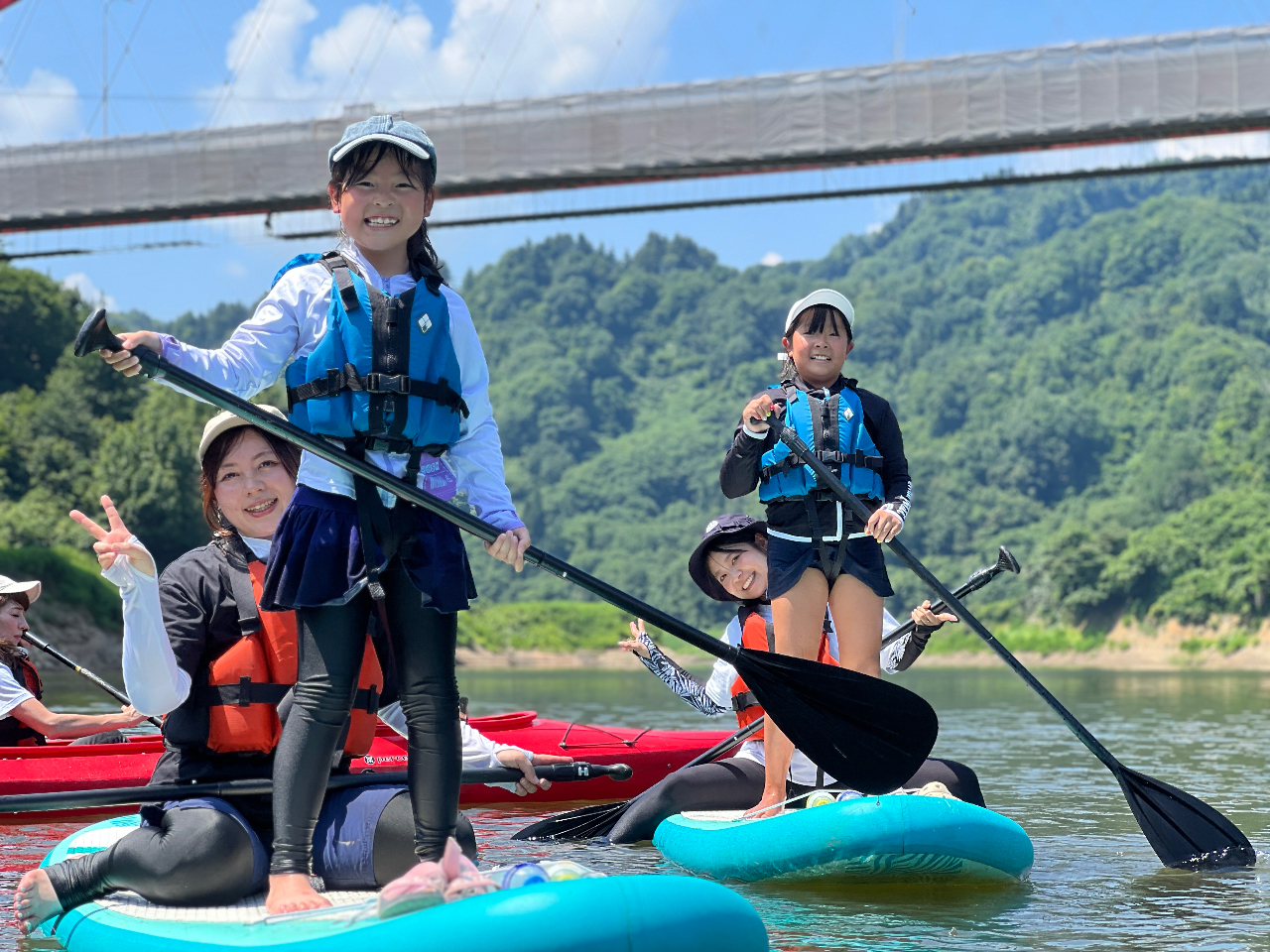 東北・山形】白川湖SUPツアー！暑い夏こそ水遊び☆ガイド付き2時間