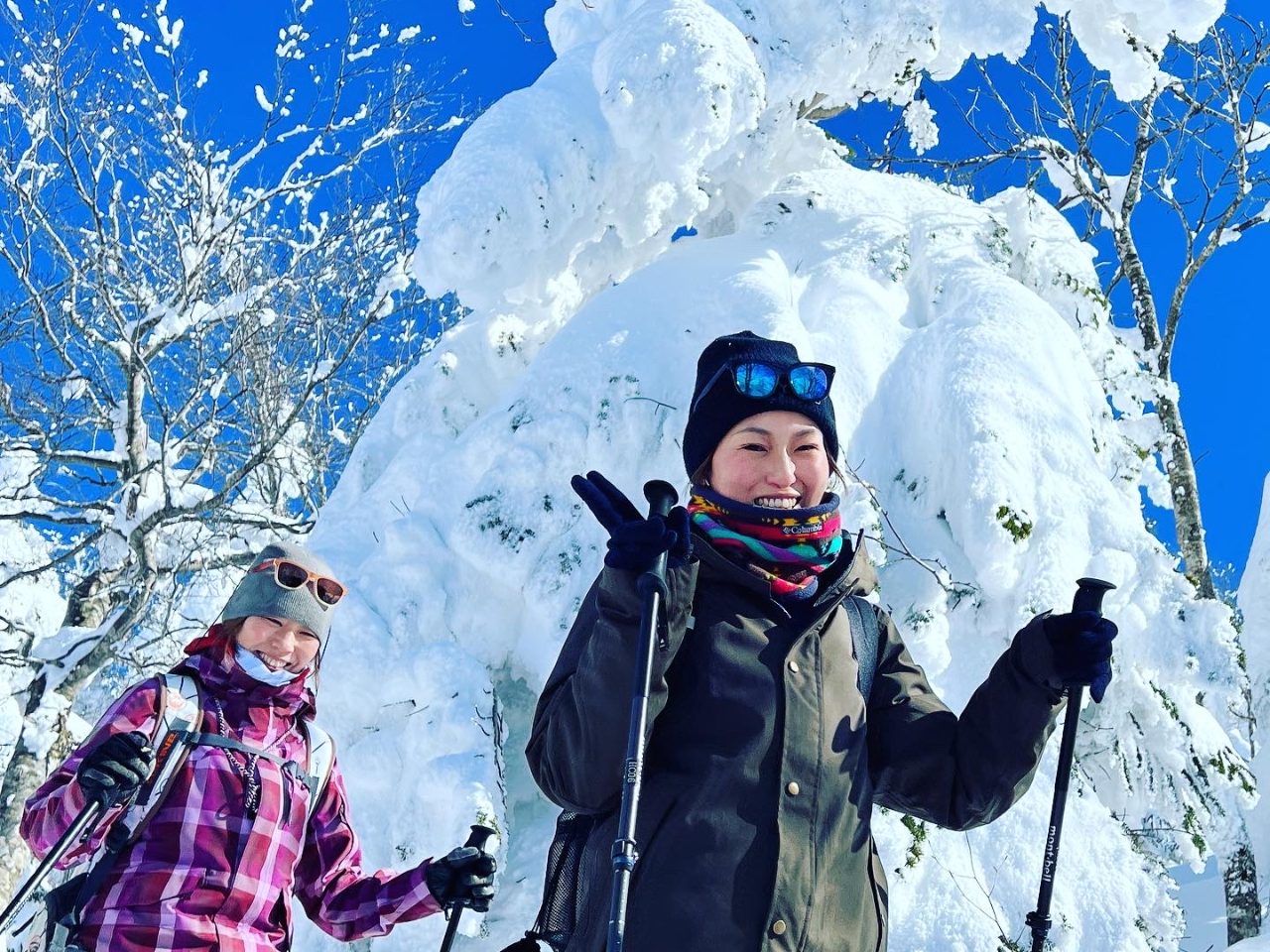 ダイナミックな樹氷が見られるのも蔵王の魅力です!