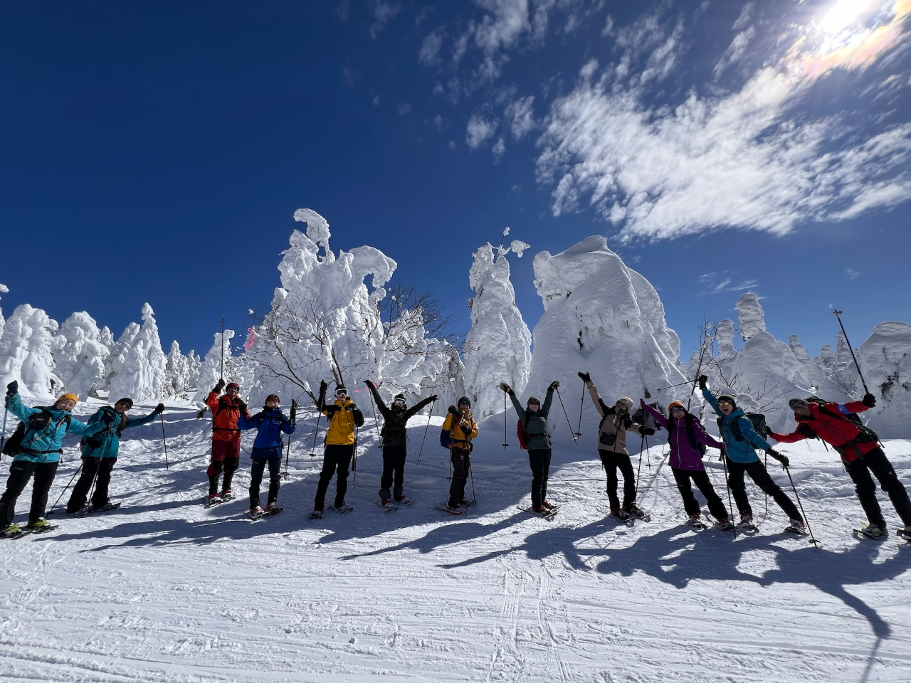 静寂の森の中、聞こえてくるのは自分の足音と呼吸の音。自然の中に引き込まれます!