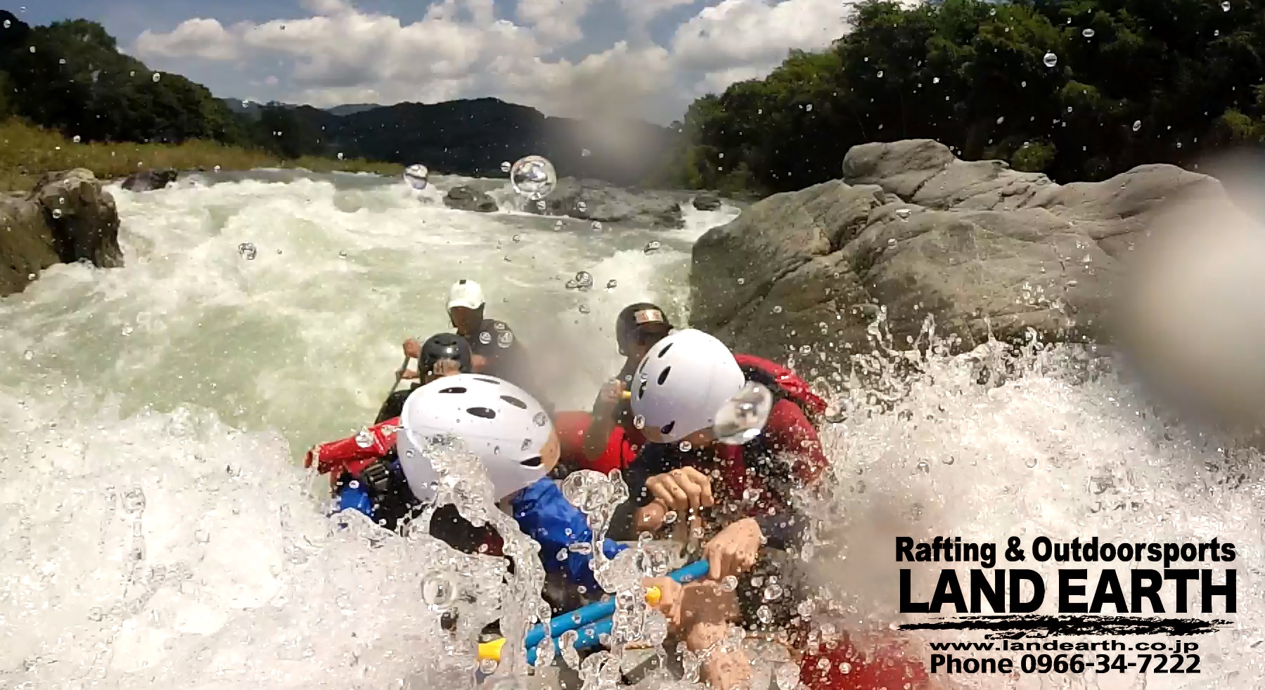 増水時には幻の川「川辺川」に行くことも!