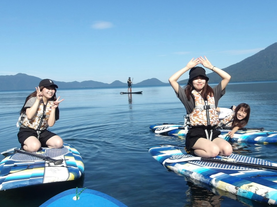 夏休み限定【北海道・千歳・支笏湖】Sup体験時間最長2時間！*WFR 認定