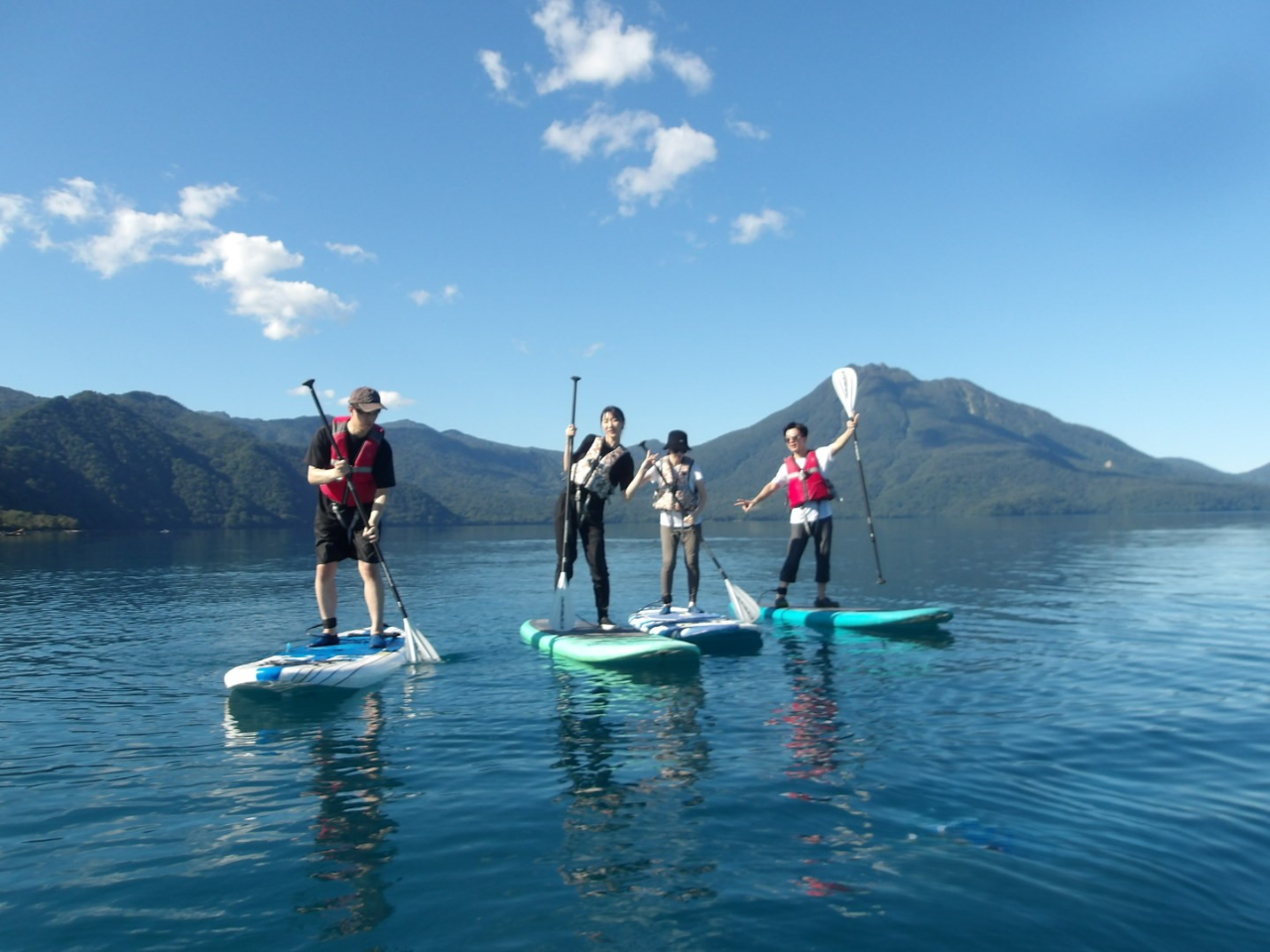 サンセットSup！夏休み限定【北海道・千歳・支笏湖】*WFR 認定取得者