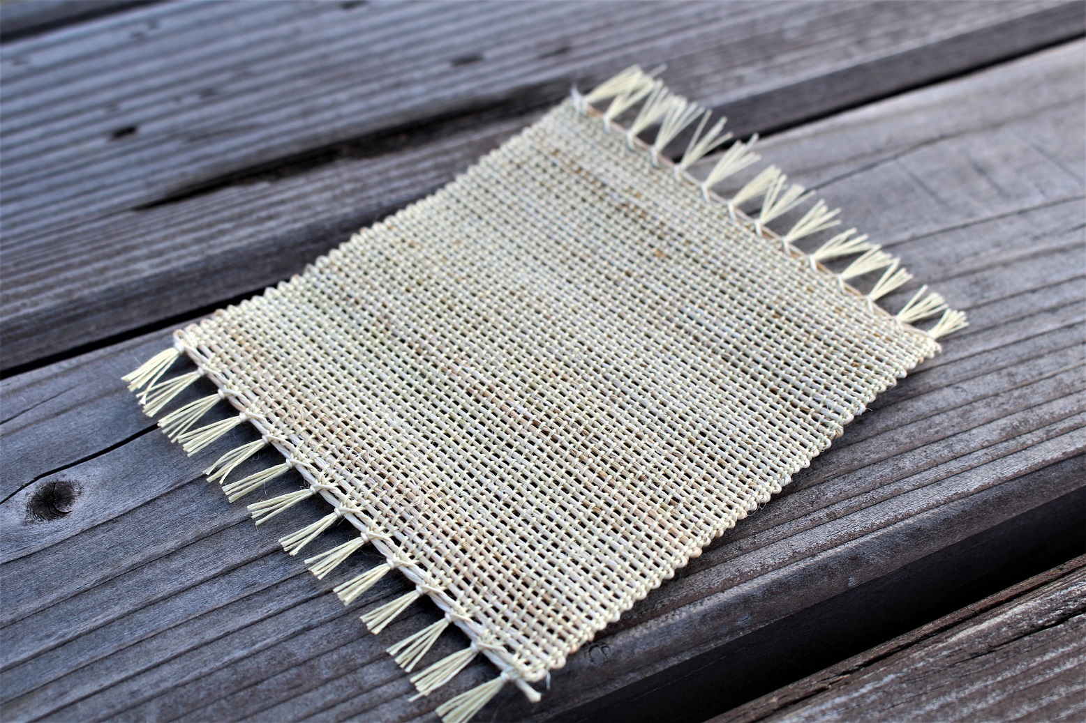 できあがったコースター