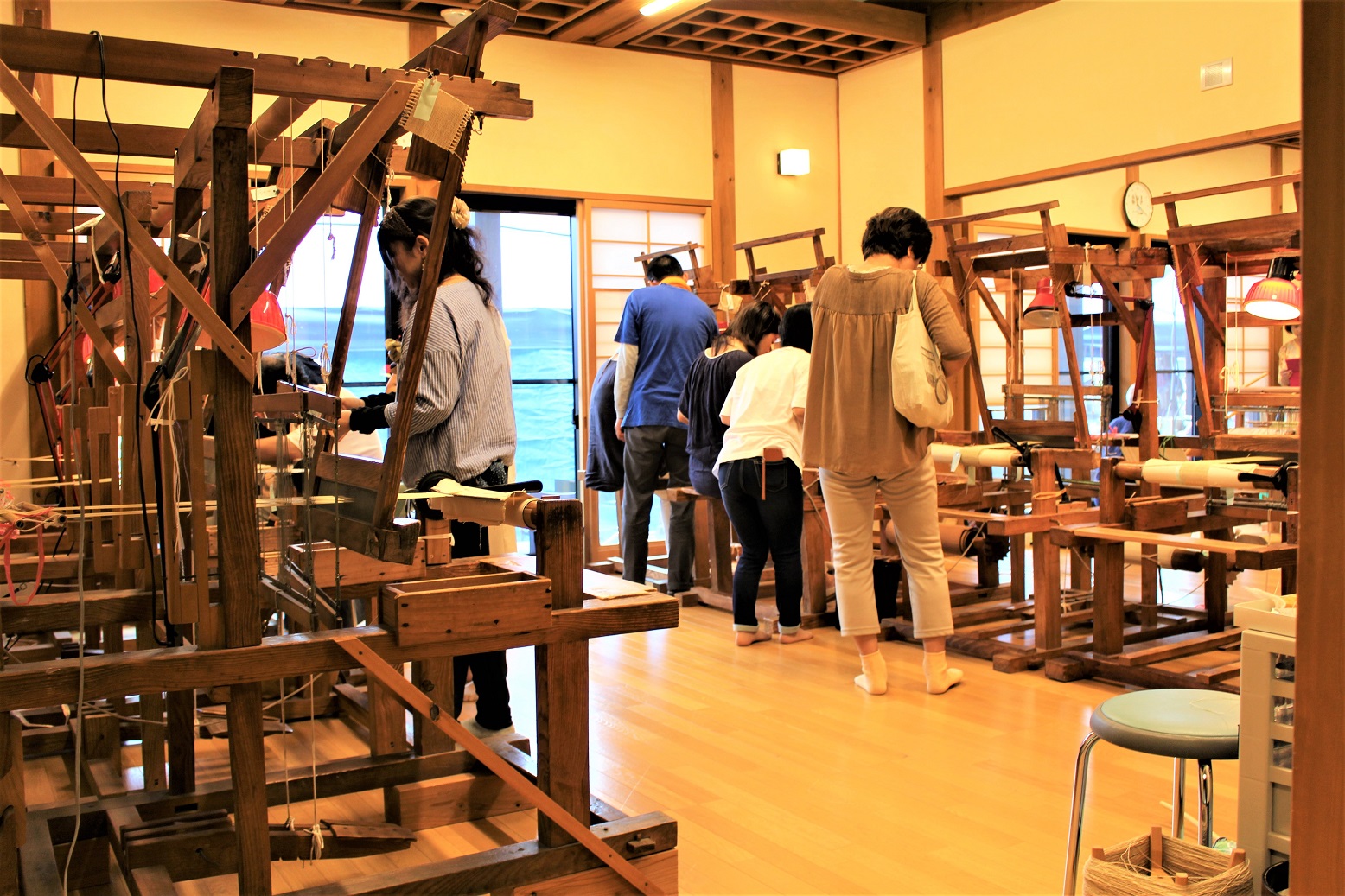 1回に9名様まで体験できます