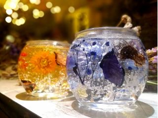 ボタニカルジェルキャンドル