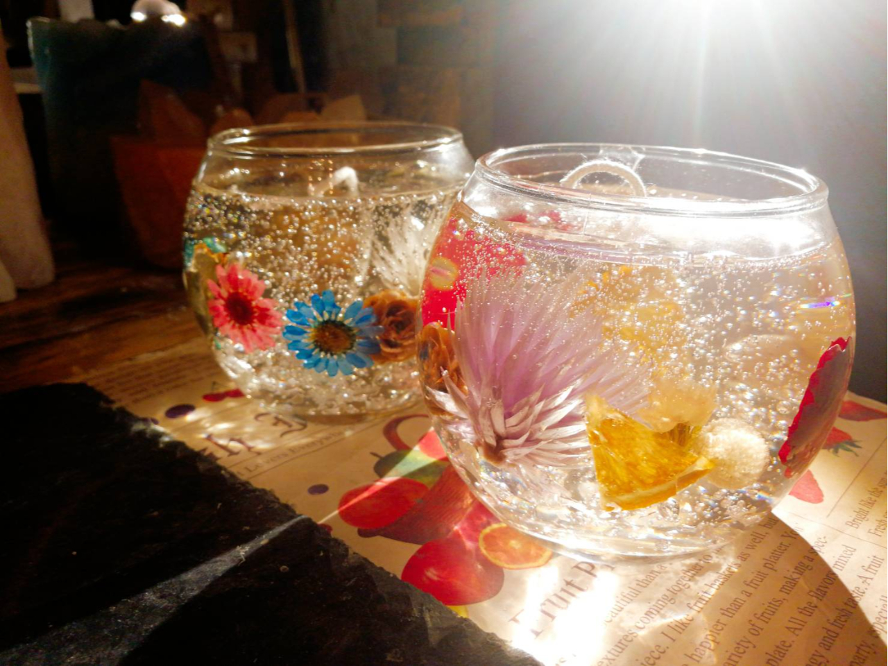 大阪・キャンドル作り】心斎橋駅から徒歩約3分！ドライフラワーを素材