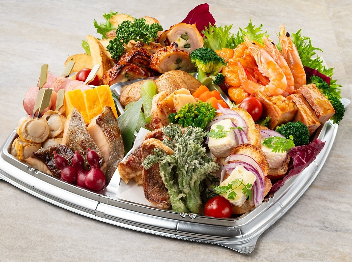 おうちパーティーに...春の【彩巴特製オードブル】ポイントを使ってお得に☆テイク...