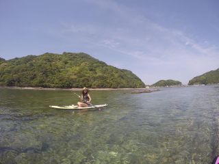 SUPボードに乗って、海を散歩しましょう。あなたが自分に戻れる優雅なひと時を。