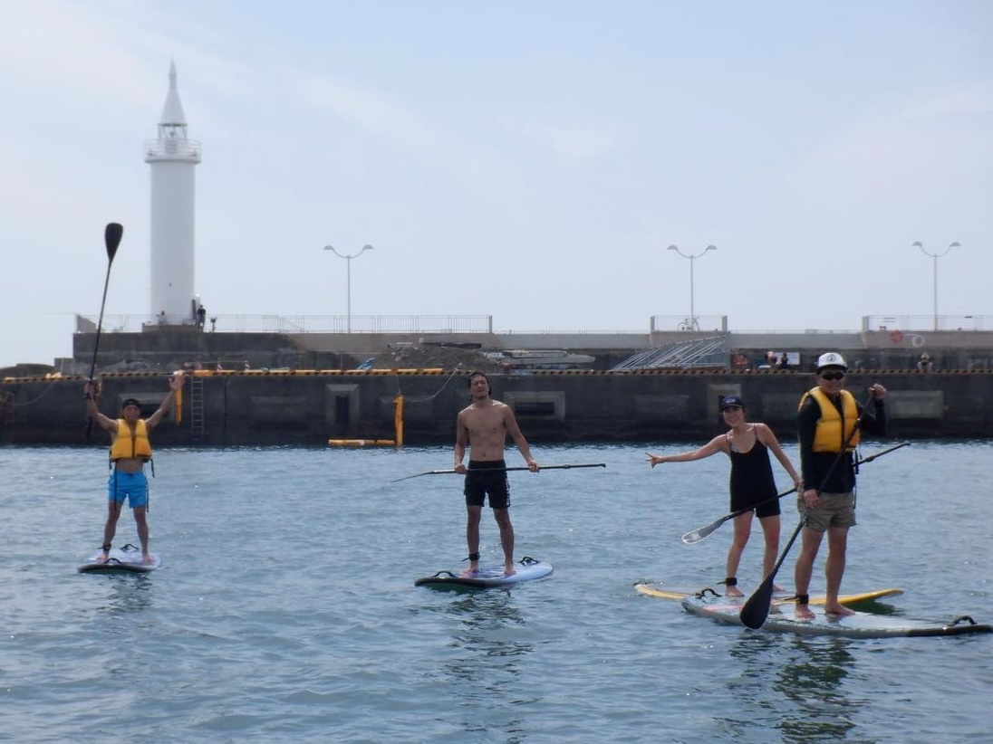【江の島×SUP】初心者でも安心♪人気のスタンドアップパドル体験♪