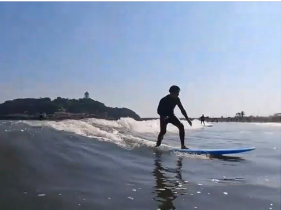 サーフィンレッスン【江の島×サーフィン楽しくスキルアッププラン♪】