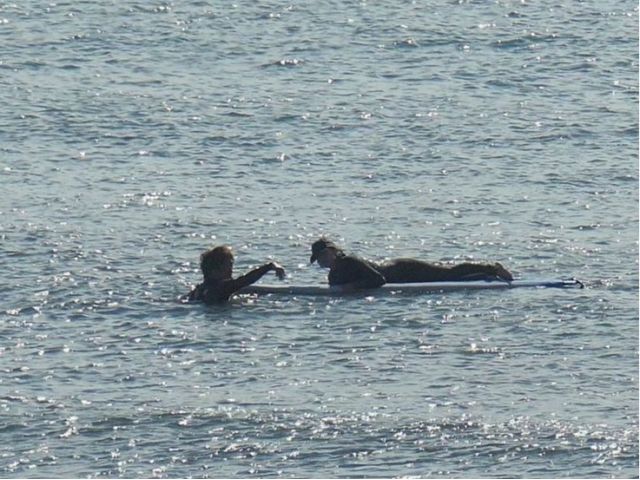 波待ち中にもたくさんアドバイスをもらえます!