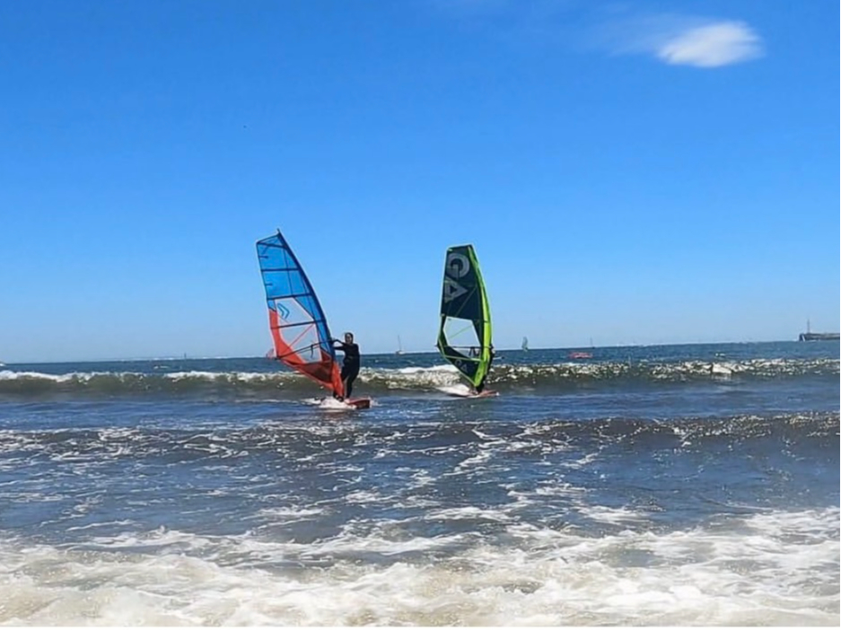 乗れるようになったら一緒に海へ!