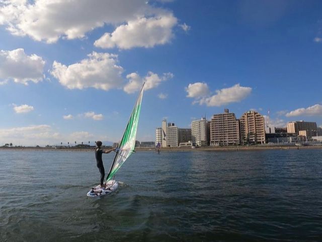 海上からだといつもと違う景色が見えますよ♪