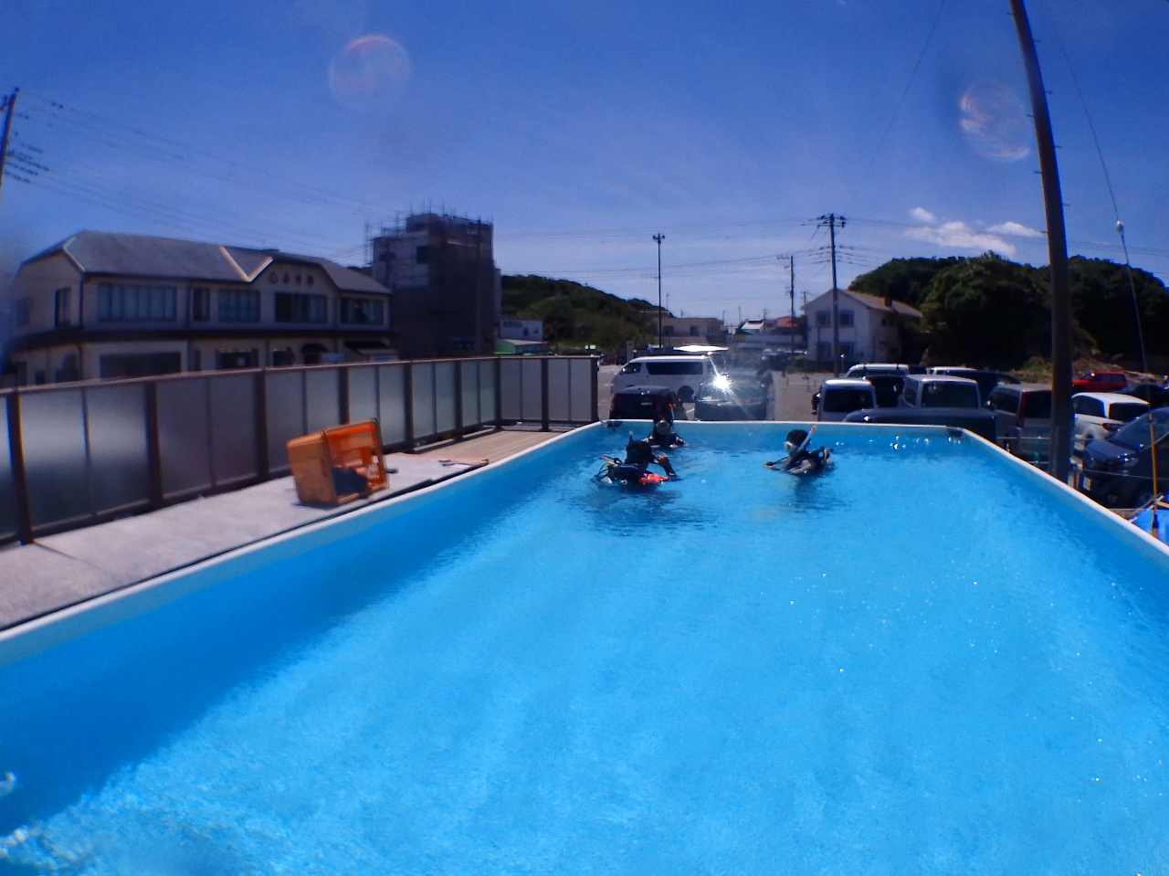 水が苦手・心配な方はプールコースもOK