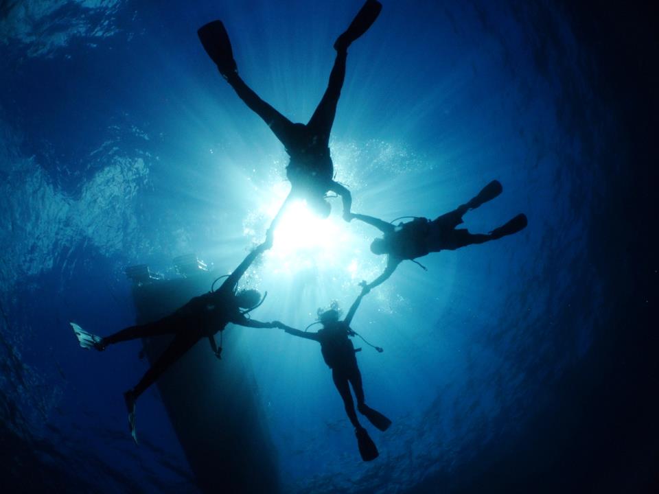 プールでの体験ダイビング☆まずは潜ってみよう!!