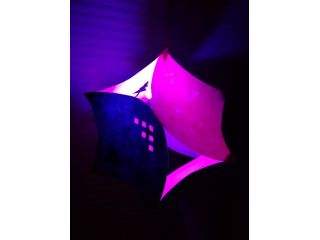 和紙で作る灯り