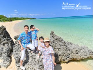 記念に家族写真を撮ろう♪