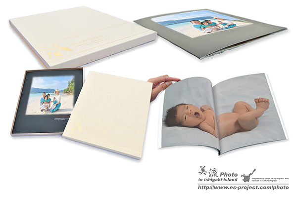 石垣島で撮影したお写真から、出産前後のオフショットを入れて記念の1冊に!!