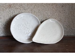 世界に一つだけのオリジナルプレートが作れます。