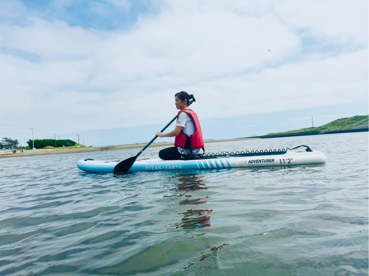 東京・千葉からの高速バス停留所すぐ☆SUP体験!初めての方も気楽に始められます♪