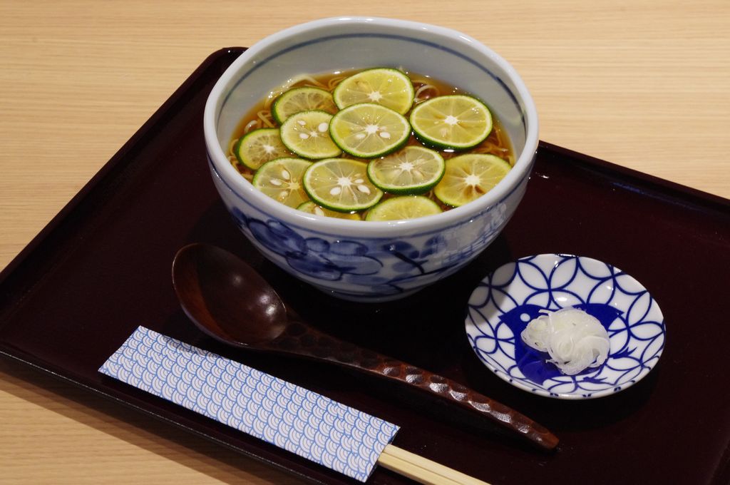 すだちそばも選べます。