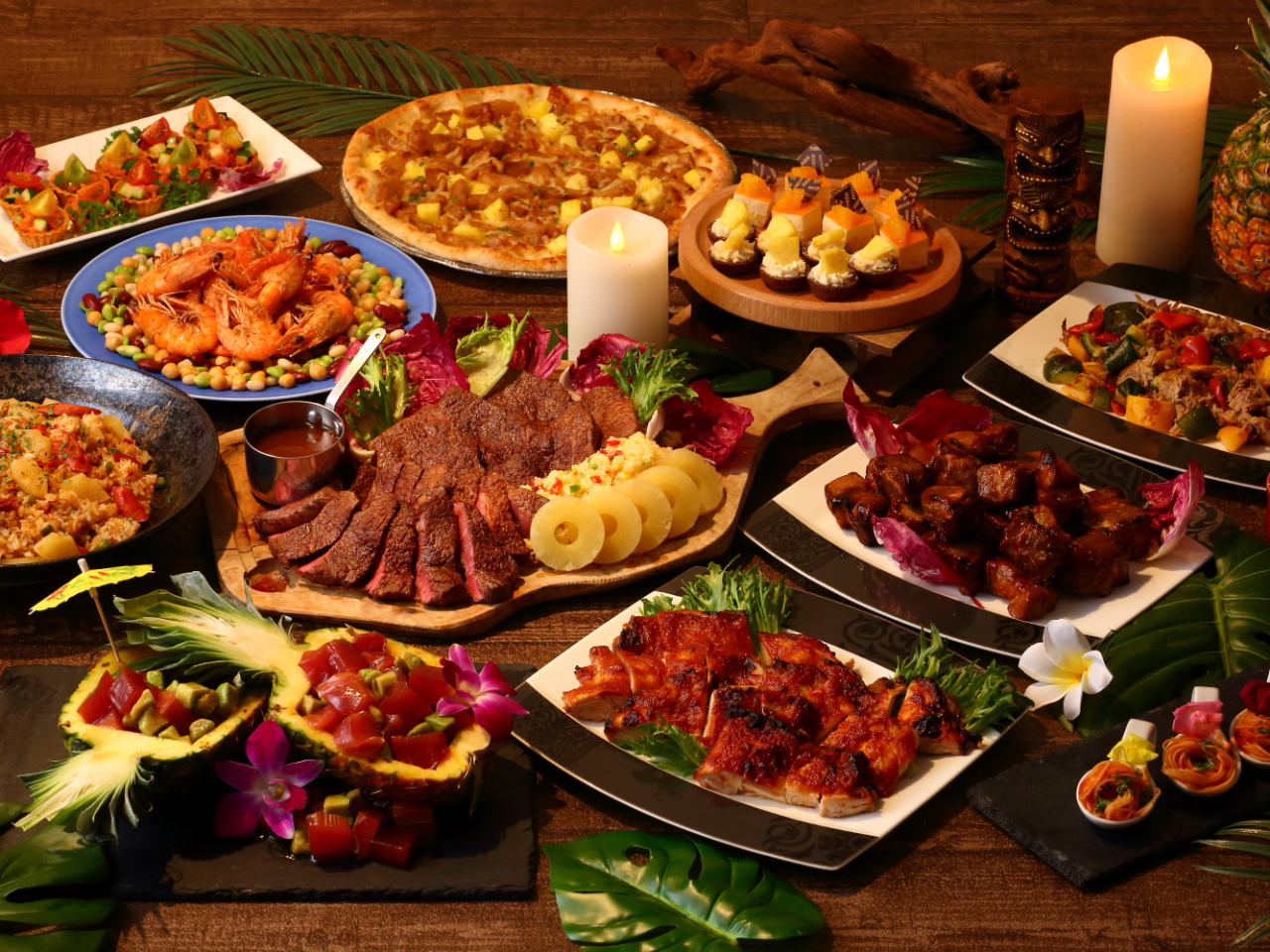 �n���C�A���f�B�i�[�u�b�t�F�`Taste of Hawaii�`