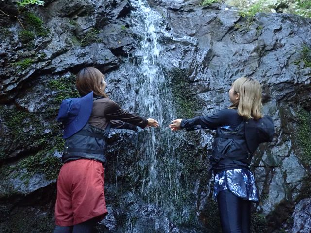 更に滝があるところも!!!