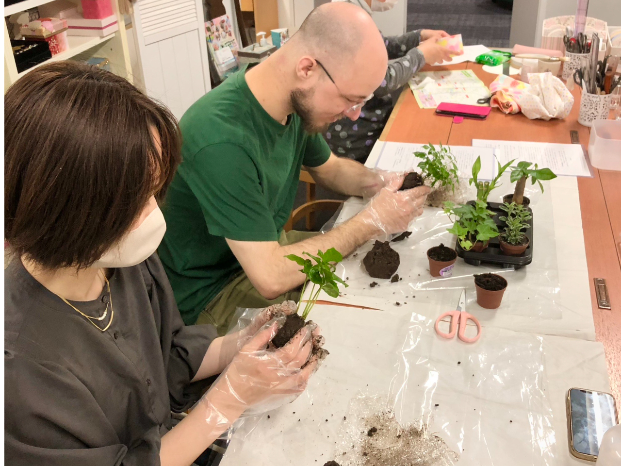 夢中であっという間の楽しい時間です