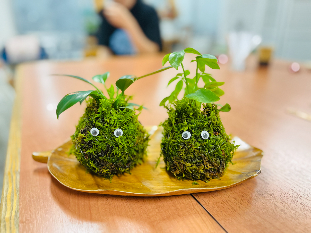 目玉を付けるとさらに可愛いですね♪