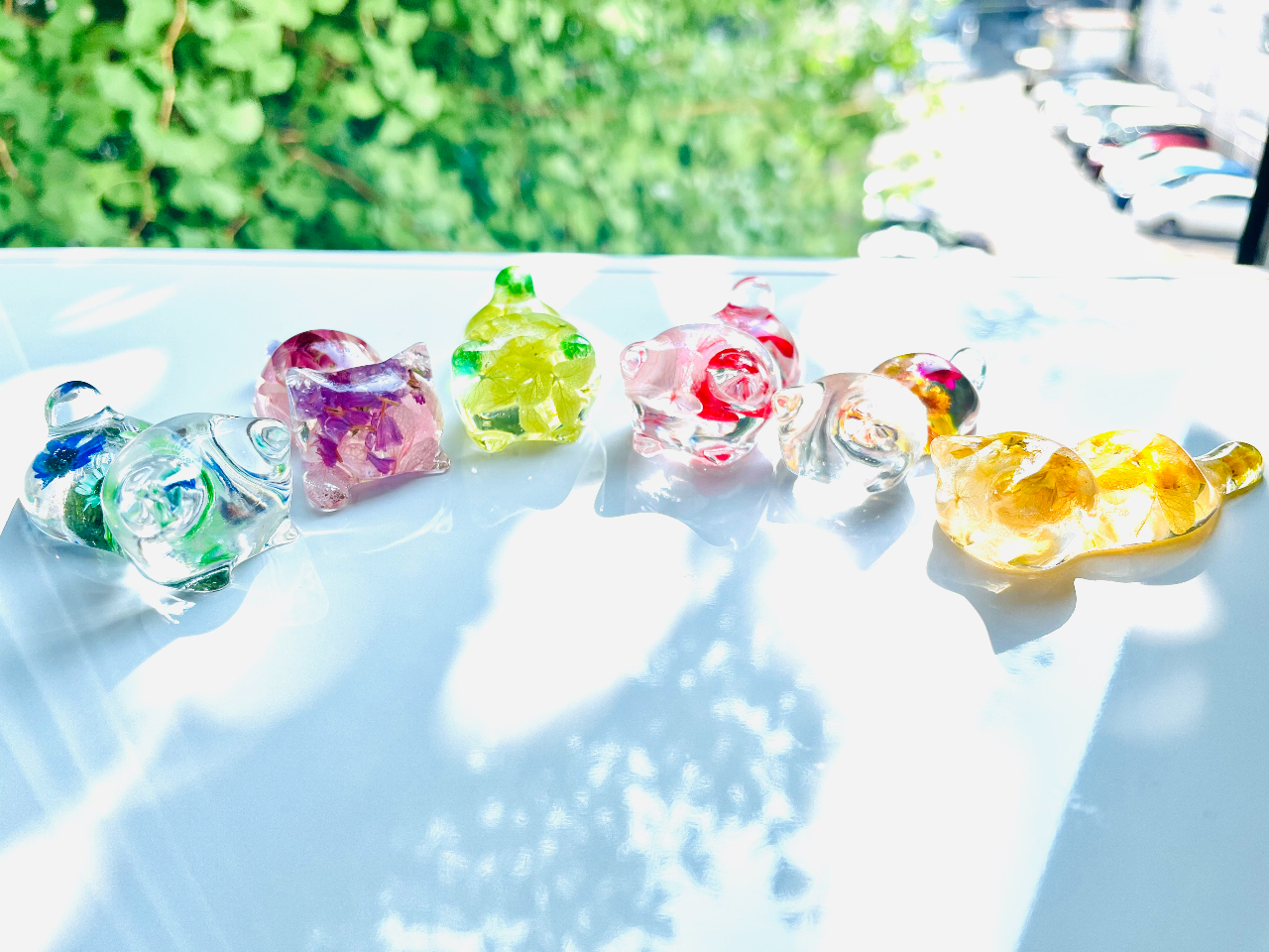 クリスタル調できれいな仕上がり♪食卓が華やぐこと間違いなしです(^^