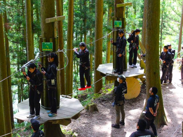 初心者でも安心!使い方や練習コースで、スタッフに確認してから本コースに行きます。