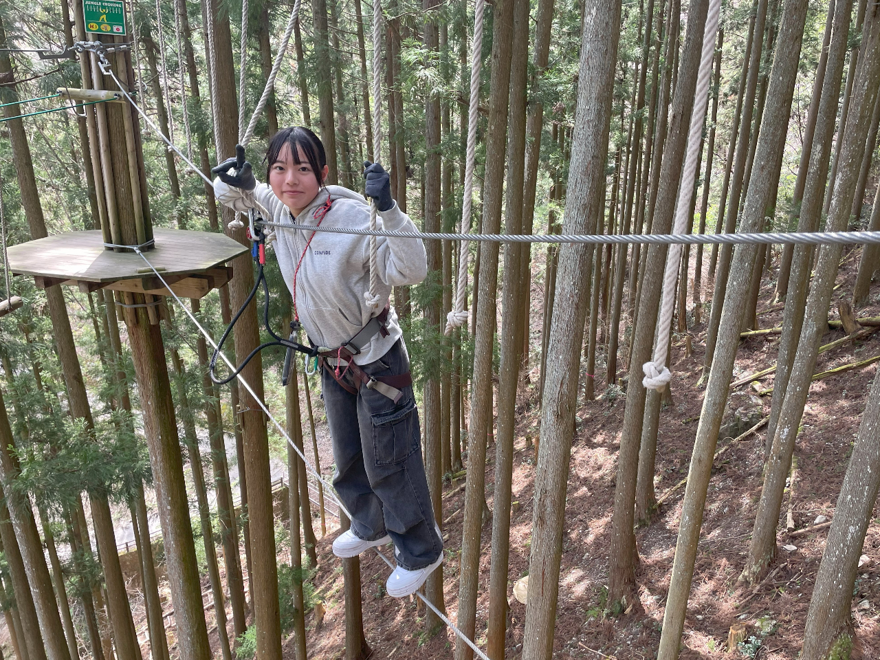 アスレチックは全部で31個のアクテビティを楽しめます