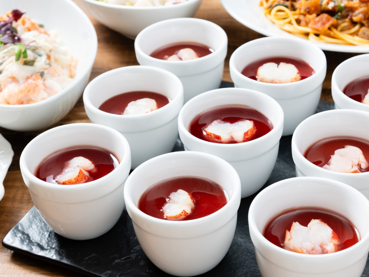 �y������藿���@�f�B�i�[����z�I�}�[���C�V�̃����C����