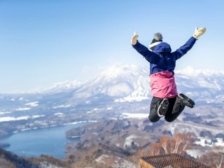 【野尻湖テラス 観光リフト】気軽にリフトで冬山 散策♪