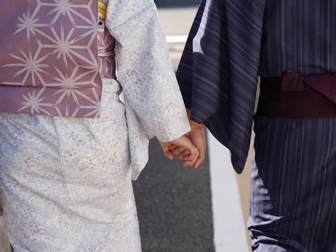 二人で着物で歩く京都の街並みは全てが素敵です