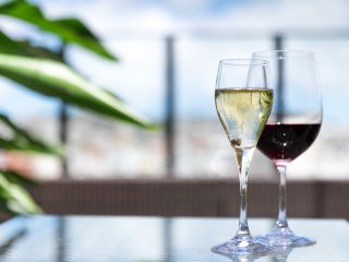 ドラフトワインが飲み放題(90分)