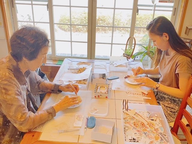 ポーセラーツ体験イメージ