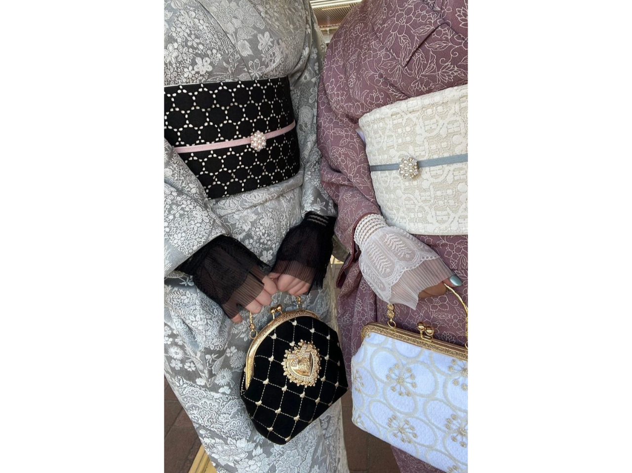 バック、髪飾り、小物選び放題!たくさんつけても値段はそのまま!