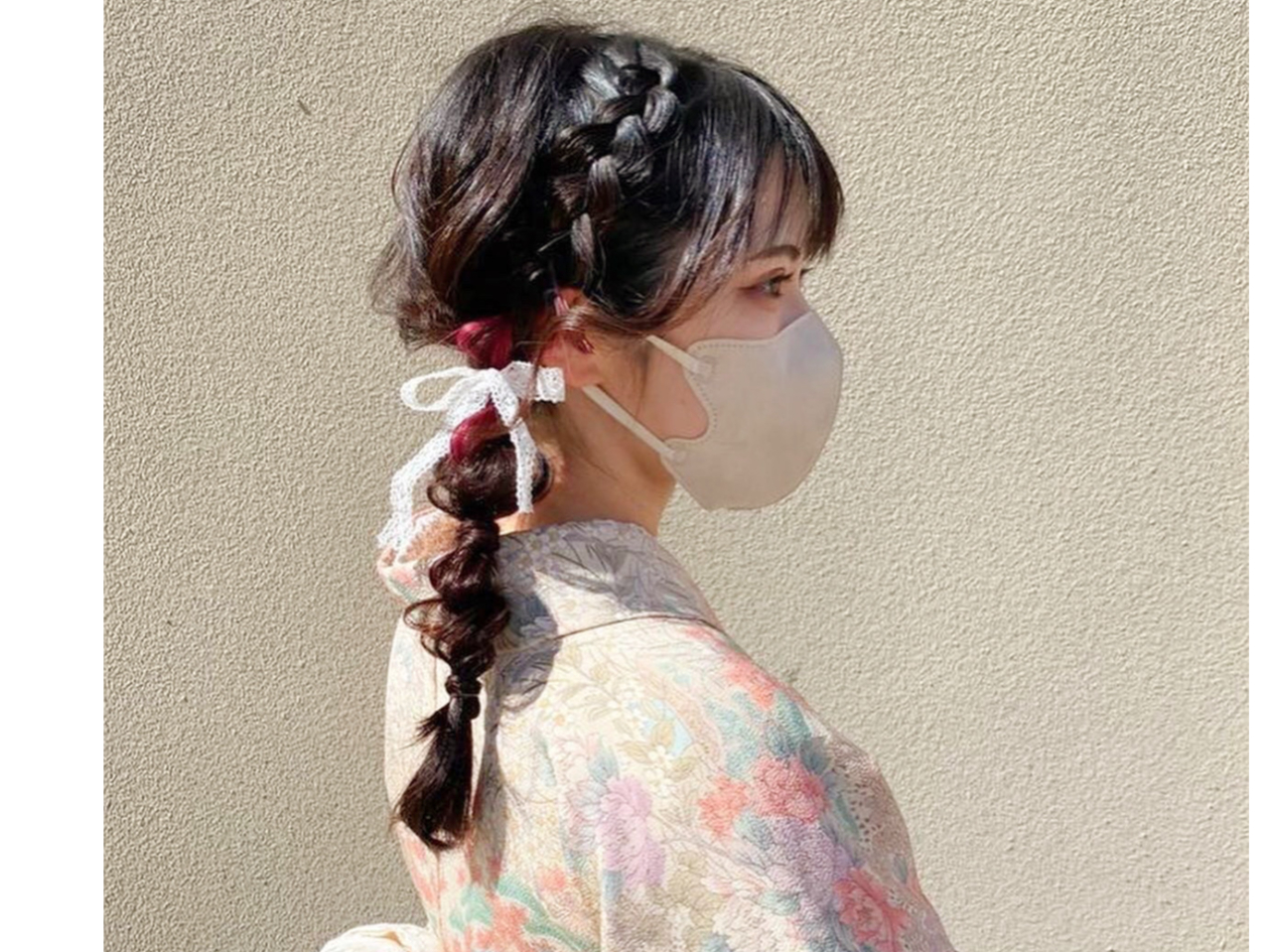 かわいい♪ヘアアレンジで着物コーデ