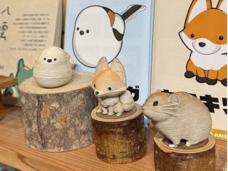 シマエナガ・キタキツネ・ナキウサギ 3種 (ペーパークラフト)