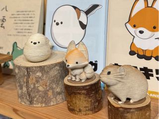 シマエナガ・キタキツネ・ナキウサギ 3種 (ペーパークラフト)