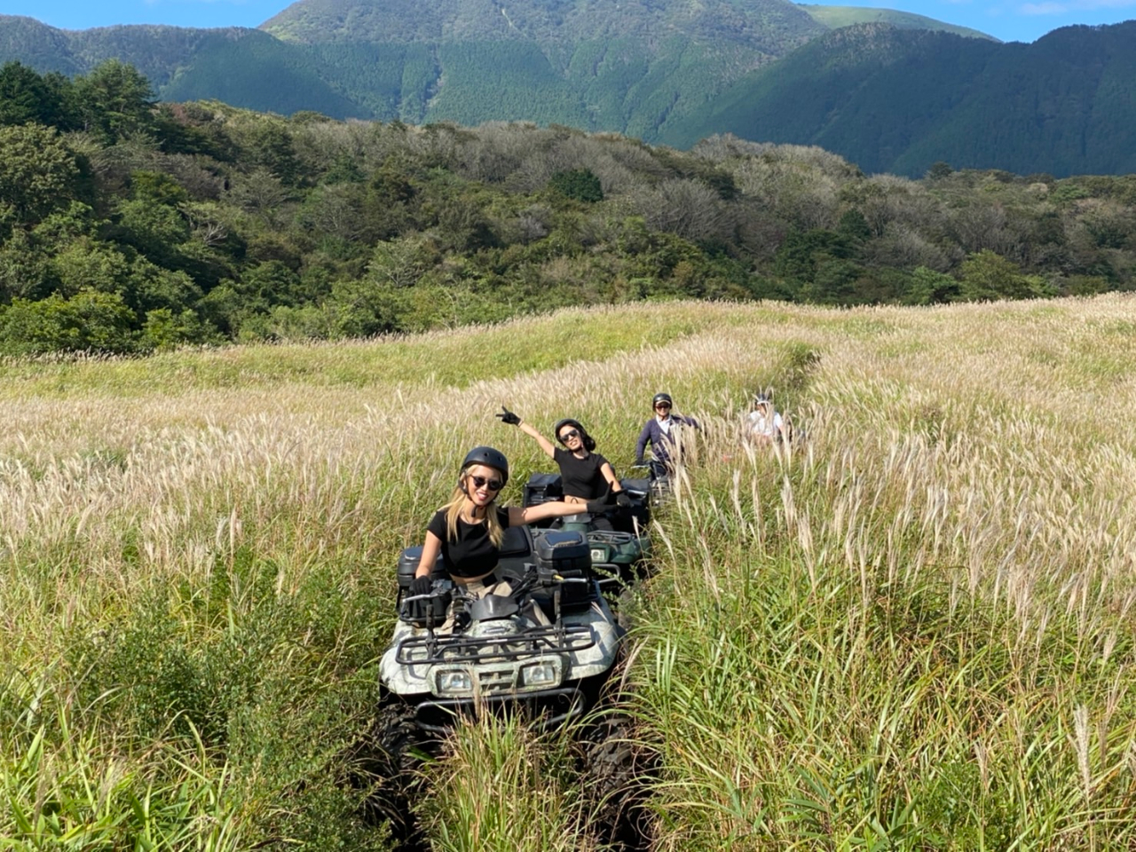 大パノラマを駆け巡ります!