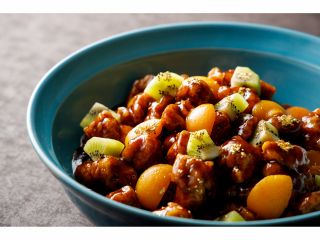 <中国料理>麻婆豆腐や黒酢の酢豚、飲茶など定番のメニューをライブキッチンで調理。